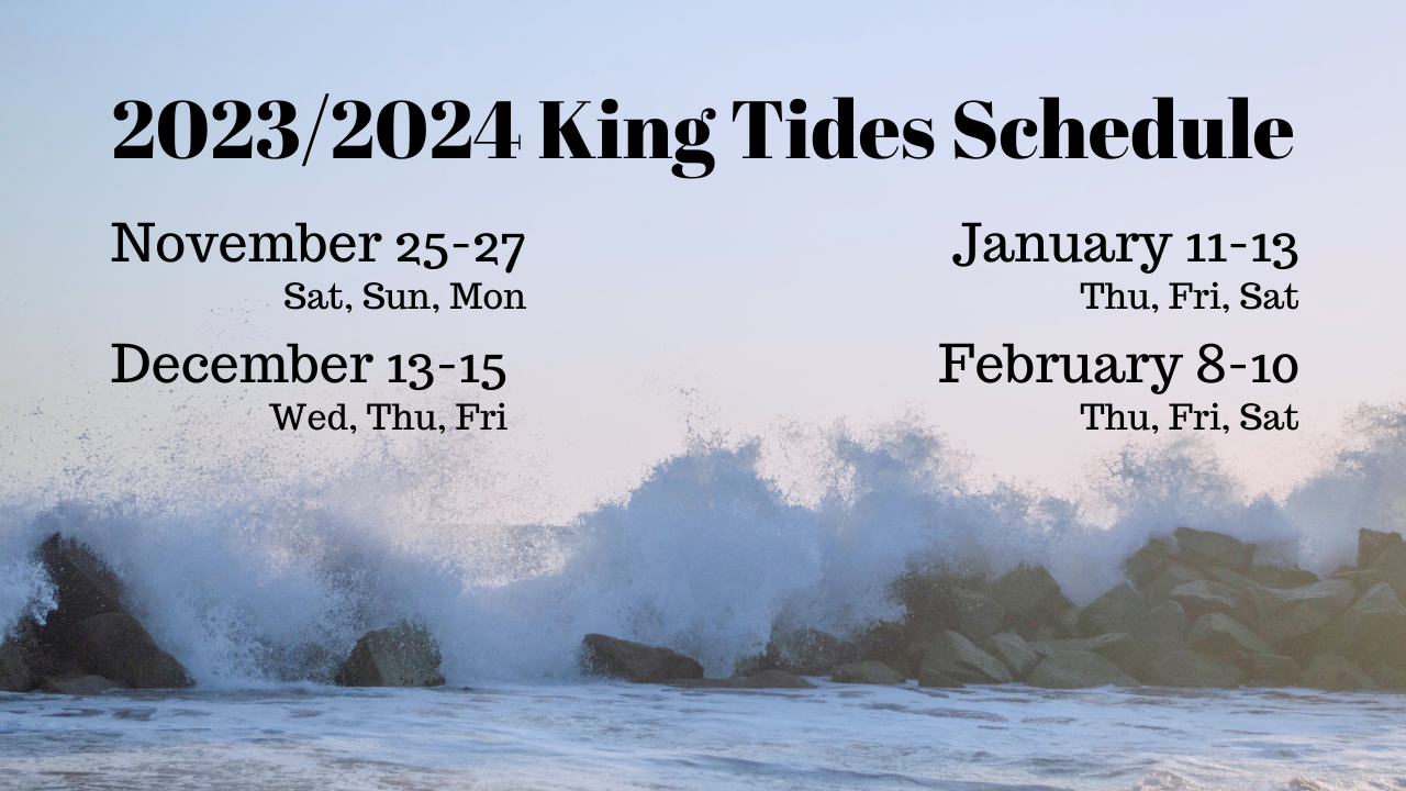 King Tides Oregon 2023/2024 Pacific Surf RV Lots