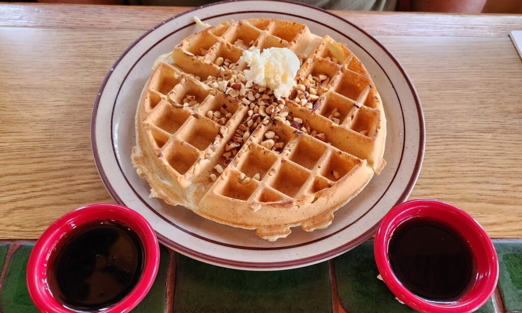 Chalet Restaurant & Bakery (Newport, Oregon) Oregon Hazelnut Waffle