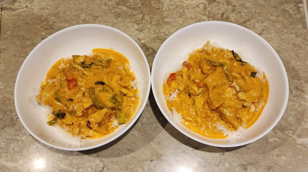 Pumpkin Curry with Chicken